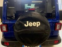 Usata Jeep Wrangler Sahara 200 CV (147 kW) 2020 Blu/azzurro SUV