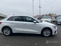 Usata Audi A3 Advanced 116 CV (85 kW) 2023 Bianco Berlina