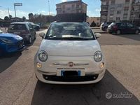 Usata Fiat 500C Lounge 69 CV (50 kW) 2014 Bianco Cabrio