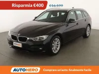 Usata BMW 318 Advantage 150 CV (110 kW) 2018 Nero Station wagon