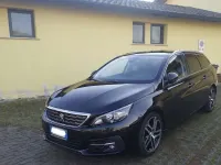 Usata Peugeot 308 SW Allure 120 CV (88 kW) 2018 Nero Station wagon