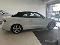 Usata Audi A3 Cabriolet Design 116 CV (85 kW) 2017 Bianco Cabrio