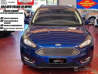 Usata Ford Focus Titanium 120 CV (88 kW) 2018 Blu Station wagon