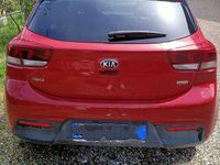 Usata Kia Rio 90 CV (66 kW) 2017 Rosso Berlina