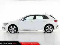 Usata Audi A3 Advanced Plus 150 CV (110 kW) 2023 Bianco ibis Berlina