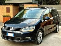 Usata VW Sharan 140 CV (102 kW) 2014 Blu Monovolume