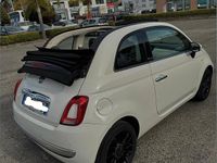 Usata Fiat 500 95 CV (69 kW) 2011 Bianco Cabrio