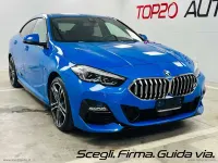 Usata BMW 218 Gran Coupé M Sport 136 CV (100 kW) 2022 Blu/azzurro Coupé