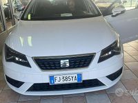 Usata Seat Leon 110 CV (80 kW) 2016 Bianco Berlina