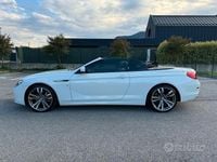 Usata BMW 640 Cabriolet 313 CV (230 kW) 2013 Bianco Cabrio