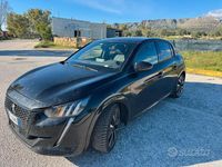 Usata Peugeot 208 GT-line 131 CV (96 kW) 2020 Nero Utilitaria