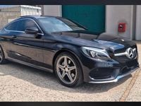 Usata Mercedes C220 Premium Plus 170 CV (125 kW) 2017 Nero Coupé