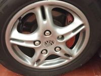Usata Porsche 986 Boxster 204 CV (150 kW) 1996 Grigio Cabrio