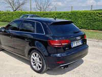 Usata Audi A3 Ambiente 150 CV (110 kW) 2016 Nero Berlina