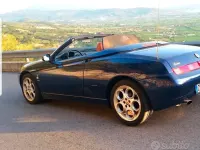 Usata Alfa Romeo Spider 150 CV (110 kW) 2002 Blu Cabrio