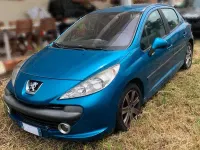 Usata Peugeot 207 90 CV (66 kW) 2007 Blu Berlina