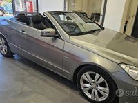 Usata Mercedes E350 Avantgarde 231 CV (169 kW) 2011 Argento Cabrio