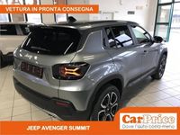 Nuova Jeep Avenger Summit 101 CV (74 kW) 2025 Vari colori SUV