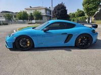 Usata Porsche 718 Cayman GT4 420 CV (308 kW) 2019 Blu/azzurro Coupé