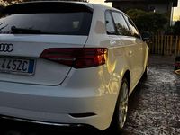 Usata Audi A3 Ambiente 116 CV (85 kW) 2018 Bianco Berlina