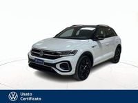 Usata VW T-Roc R-line 150 CV (110 kW) 2023 Bianco pastello SUV