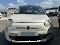 Usata Fiat 500 75 CV (55 kW) 2009 Bianco Cabrio
