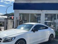Usata Mercedes C220 170 CV (125 kW) 2017 Bianco Coupé