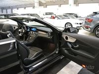 Usata Mercedes C200 Premium 184 CV (135 kW) 2020 Nero Cabrio