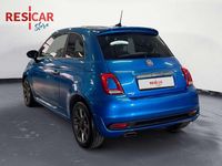 Usata Fiat 500 S 105 CV (77 kW) 2018 Blu Berlina
