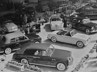 Usata Lancia Aurelia 56 CV (41 kW) 1950 Blu Cabrio