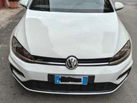 Usata VW Golf VII R-line 115 CV (84 kW) 2019 Bianco Berlina