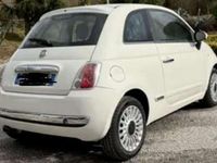 Usata Fiat 500 Lounge 75 CV (55 kW) 2010 Bianco Utilitaria
