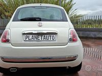 Usata Fiat 500 Lounge 69 CV (50 kW) 2009 Bianco Cabrio