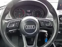 Usata Audi A3 116 CV (85 kW) 2017 Nero Berlina