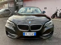 Usata BMW 218 Sport Line 150 CV (110 kW) 2017 Nero Coupé