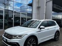 Usata VW Tiguan R-line 200 CV (147 kW) 2022 Bianco SUV