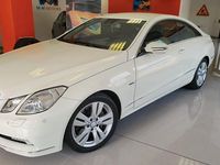 Usata Mercedes E250 Avantgarde 204 CV (150 kW) 2009 Bianco Coupé