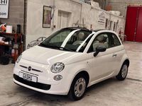 Usata Fiat 500C Pop 75 CV (55 kW) 2010 Bianco Cabrio