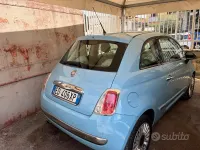 Usata Fiat 500 Lounge 85 CV (62 kW) 2010 Bluazzurro Berlina