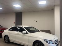 Usata Mercedes C200 135 CV (99 kW) 2015 Bianco Berlina