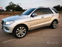 Usata Mercedes ML250 204 CV (150 kW) 2012 Grigio SUV