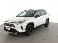 Usata Toyota RAV4 Hybrid Style 218 CV (160 kW) 2019 Bianco SUV
