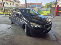 Usata BMW 218 Active Tourer 150 CV (110 kW) 2016 Nero Monovolume