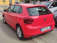 Usata VW Polo Comfortline 65 CV (47 kW) 2017 Rosso Berlina