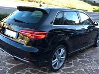 Usata Audi A3 Sport 116 CV (85 kW) 2019 Nero Berlina