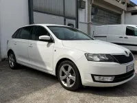 Usata Skoda Rapid Ambition 90 CV (66 kW) 2015 Bianco Utilitaria