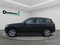 Usata BMW X3 Advantage 190 CV (139 kW) 2019 Nero SUV
