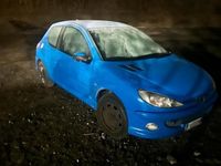 Begagnad Peugeot 206 88 HK (64 kW) 2006 Blå Sedan