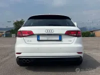 Usata Audi A3 S-Line 150 CV (110 kW) 2017 Bianco Berlina