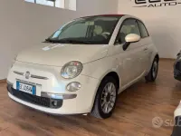 Usata Fiat 500C Lounge 69 CV (50 kW) 2010 Bianco Cabrio
